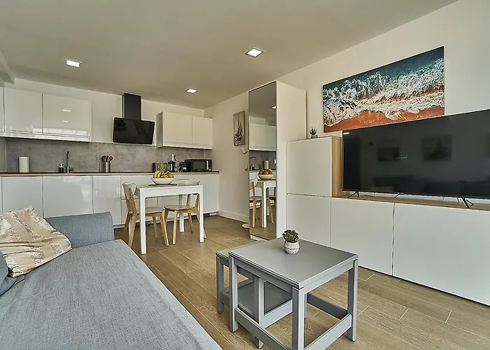 公寓 Malibu Canteras Panoramic 大加那利岛拉斯帕尔马斯